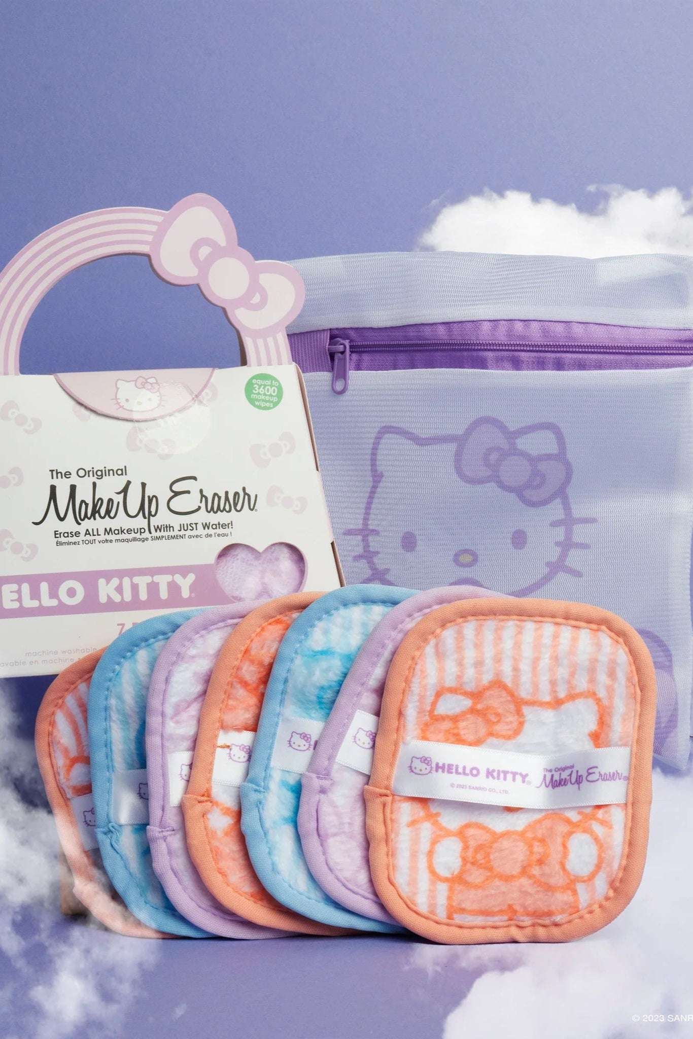 Shop Makeup Eraser Makeup Eraser Pastel Hello Kitty 7 - Day Set Beauty Product for women – premium loungewear and festival fashion at Spoiled Brat