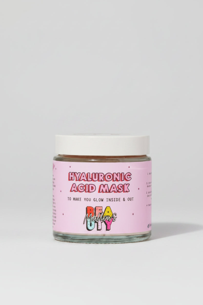 Shop Mallows Beauty Mallows Beauty Hyaluronic Acid Pink Clay Face Mask Beauty Kit for women – premium loungewear and festival fashion at Spoiled Brat