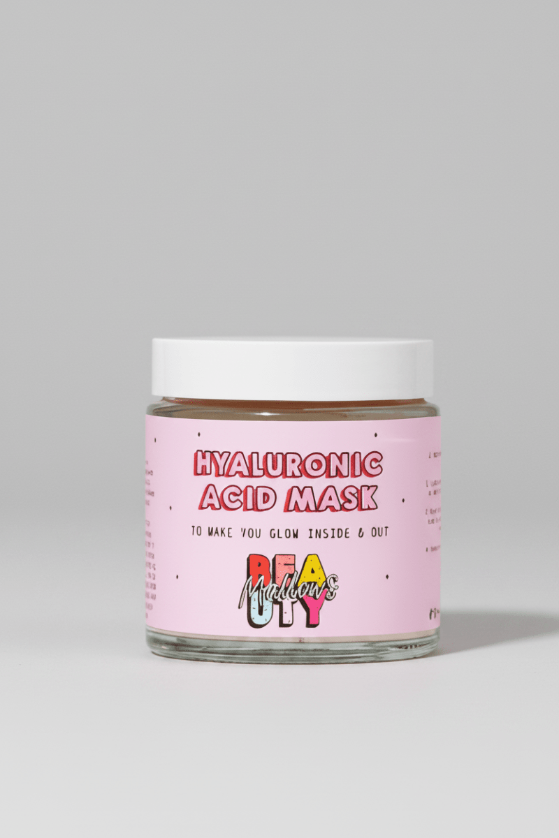 Shop Mallows Beauty Mallows Beauty Hyaluronic Acid Pink Clay Face Mask Beauty Kit for women – premium loungewear and festival fashion at Spoiled Brat
