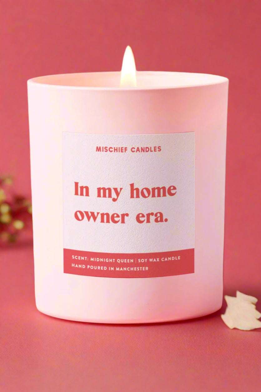 Mischief Candles New Home Gift Funny New Home Gift Candle Home Owner Era - Spoiled Brat