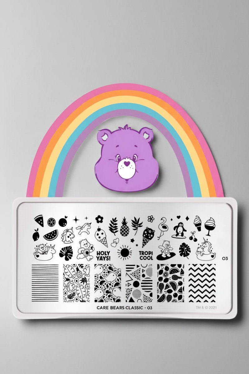 Shop MoYou London MoYou London Care Bears Classic 03 Nail Stamps Nail Art for women – premium loungewear and festival fashion at Spoiled Brat