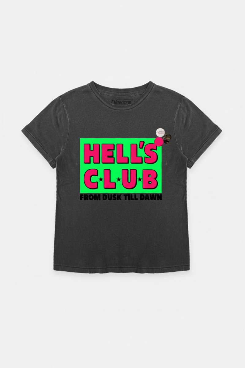 Shop Newtone Newtone Hells Club Starlight Dawn T-shirt T-Shirt for women – premium loungewear and festival fashion at Spoiled Brat