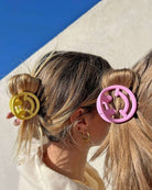 Shop Packed Party Packed Party Bring on The Smiles Claw Hair Clip Set Hair Clip for women – premium loungewear and festival fashion at Spoiled Brat