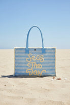 Shop Packed Party Packed Party Seas The Day Canvas Tote Bag Tote Bag for women – premium loungewear and festival fashion at Spoiled Brat