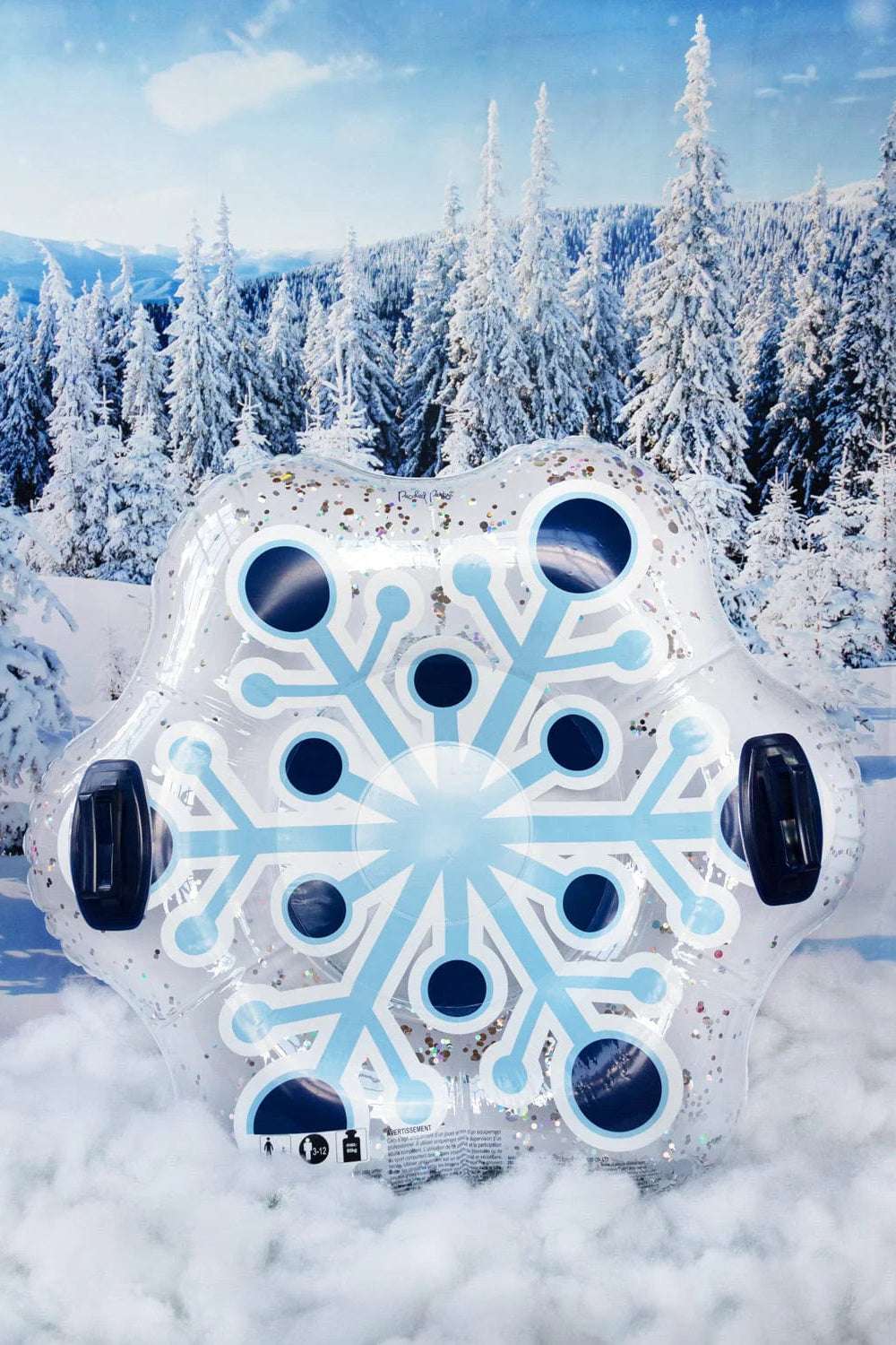 Packed Party Snow Much Fun Confetti Filled Inflatable Snow Tube - Spoiled Brat