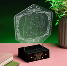 Shop Paladone Wicked Acrylic Light Night Lamp for women – premium loungewear and festival fashion at Spoiled Brat