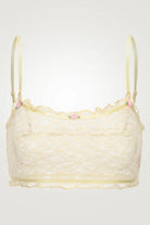 Shop Pixie and Peach Pixie & Peach Buttercup Lace Bra Bra for women – premium loungewear and festival fashion at Spoiled Brat