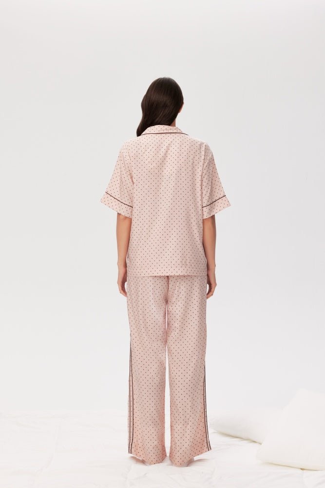 Shop Pixie and Peach Pixie & Peach Chrissie Trouser Pyjamas for women – premium loungewear and festival fashion at Spoiled Brat