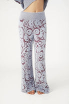 Shop Pixie and Peach Pixie & Peach Hope Jacquard Knitted Trouser Trousers for women – premium loungewear and festival fashion at Spoiled Brat