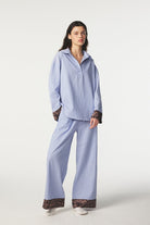 Shop Pixie and Peach Pixie & Peach Mix & Match Diana Polo Shirt Shirt for women – premium loungewear and festival fashion at Spoiled Brat