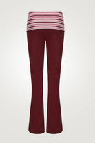 Shop Pixie and Peach Pixie & Peach Nora Flared Pant Trousers Trousers for women – premium loungewear and festival fashion at Spoiled Brat