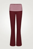 Shop Pixie and Peach Pixie & Peach Nora Flared Pant Trousers Trousers for women – premium loungewear and festival fashion at Spoiled Brat