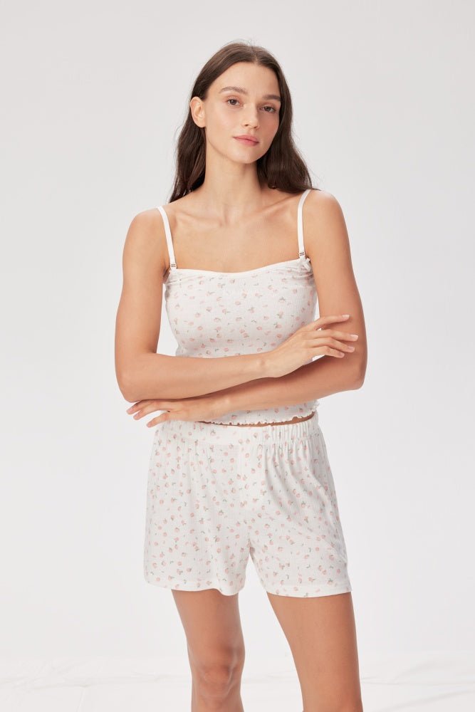 Shop Pixie and Peach Pixie & Peach Peachy Floral Cami Cami Top for women – premium loungewear and festival fashion at Spoiled Brat