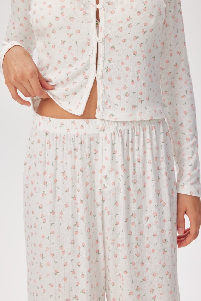Shop Pixie and Peach Pixie & Peach Peachy Floral Cardigan Cardigan for women – premium loungewear and festival fashion at Spoiled Brat