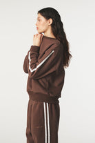 Shop Pixie and Peach Pixie & Peach Pixie Lace Sweatshirt Sweater for women – premium loungewear and festival fashion at Spoiled Brat