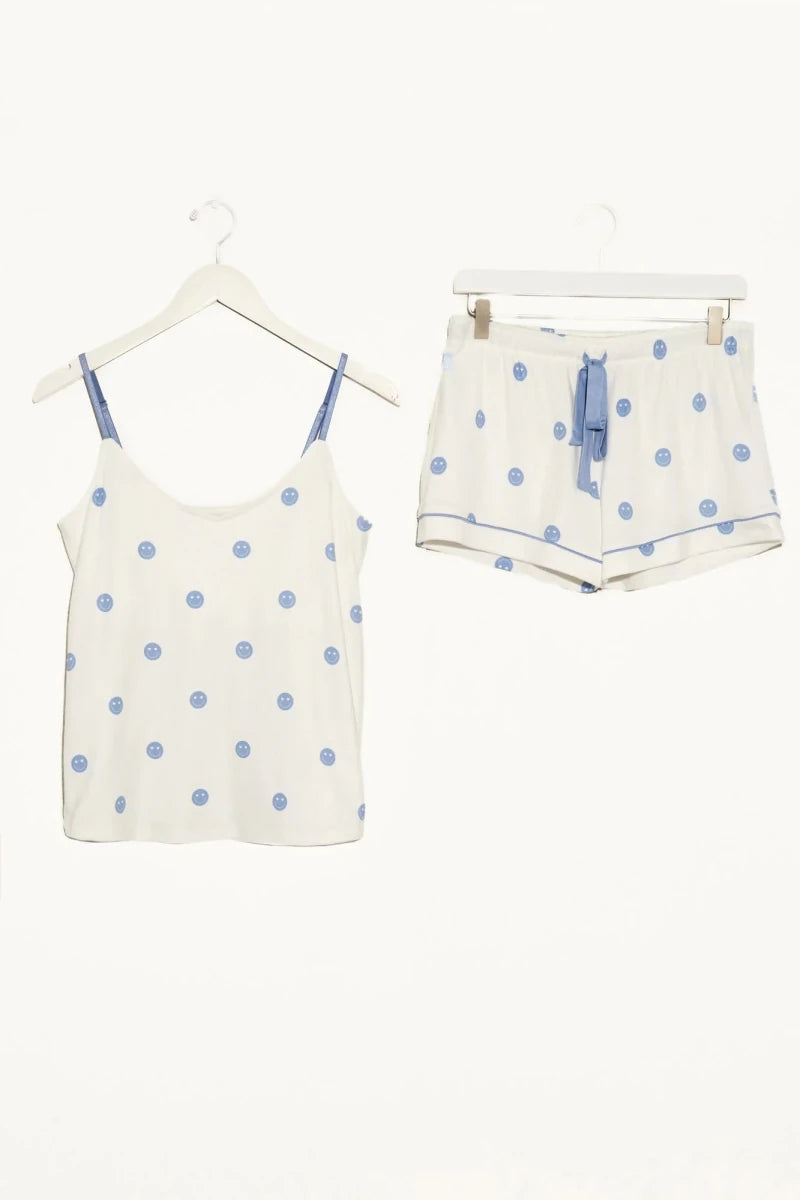 Shop PJ Salvage PJ Salvage Choose Happy Pyjama Cami Top Pyjamas for women – premium loungewear and festival fashion at Spoiled Brat