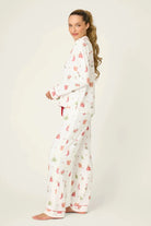 Shop PJ Salvage PJ Salvage Feline Festive Cat Print Christmas PJ Set Pyjamas for women – premium loungewear and festival fashion at Spoiled Brat