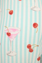 PJ Salvage Ma Cherie Cherry Print Flannel PJ Pants by PJ Salvage – Pyjamas – Blue | Spoiled Brat UK