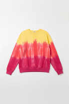 Shop PJ Salvage PJ Salvage One Love Ombre Tie Dye Crew Neck Long Sleeve Sweater Sweater for women – premium loungewear and festival fashion at Spoiled Brat
