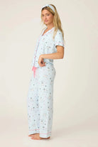 Shop PJ Salvage PJ Salvage Paws & Breathe Dog Print 3 - Piece PJ Set Pyjamas for women – premium loungewear and festival fashion at Spoiled Brat
