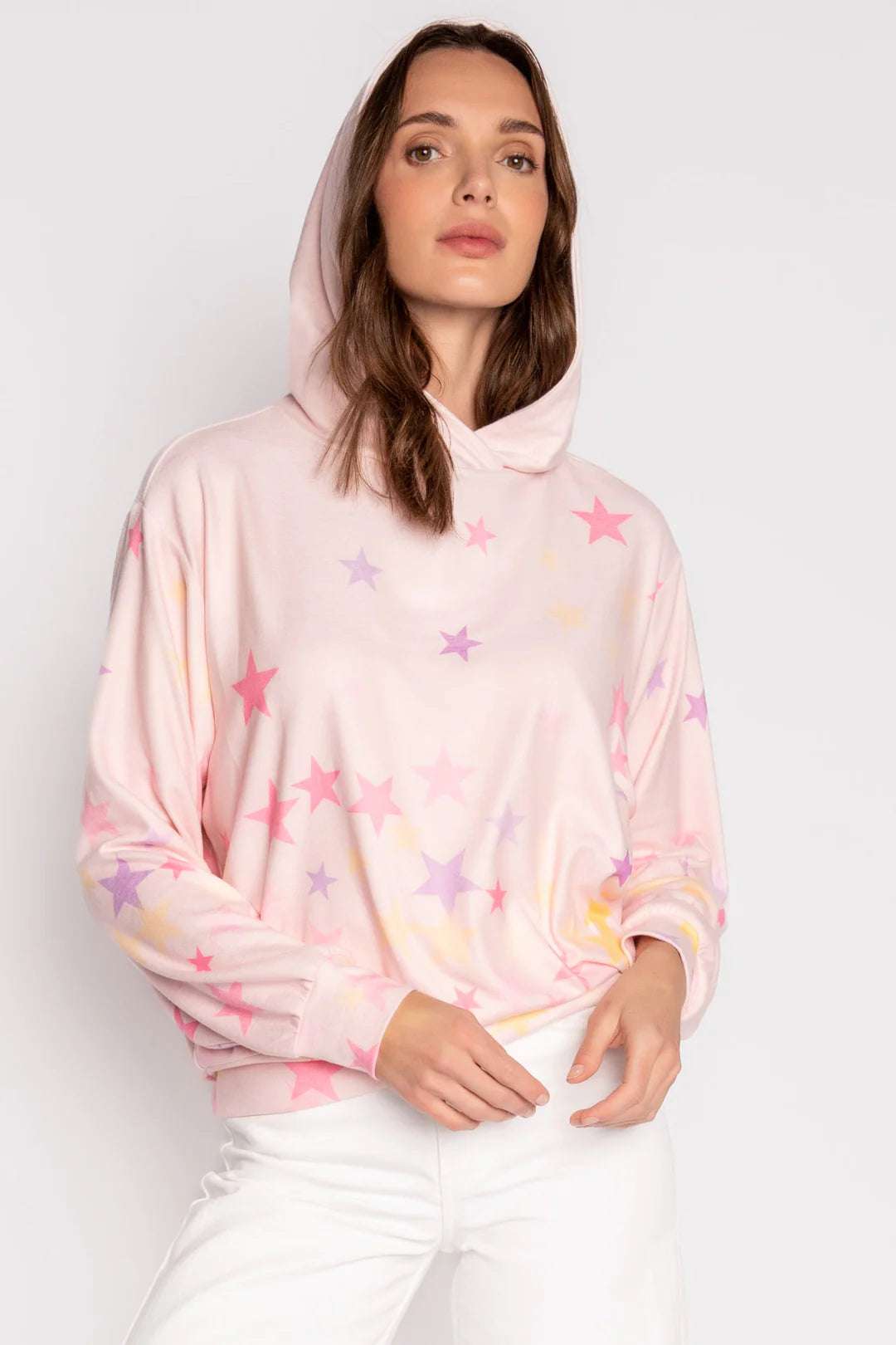 PJ Salvage Peach Party Star Hoodie - Spoiled Brat