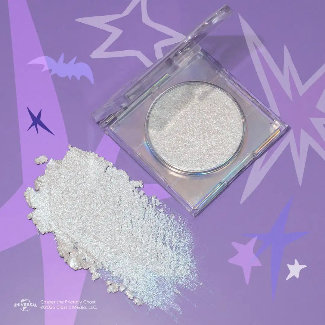 Shop Profusion Cosmetics Profusion Cosmetics Casper the Friendly Ghost Holographic Highlighter Makeup Brushes for women – premium loungewear and festival fashion at Spoiled Brat