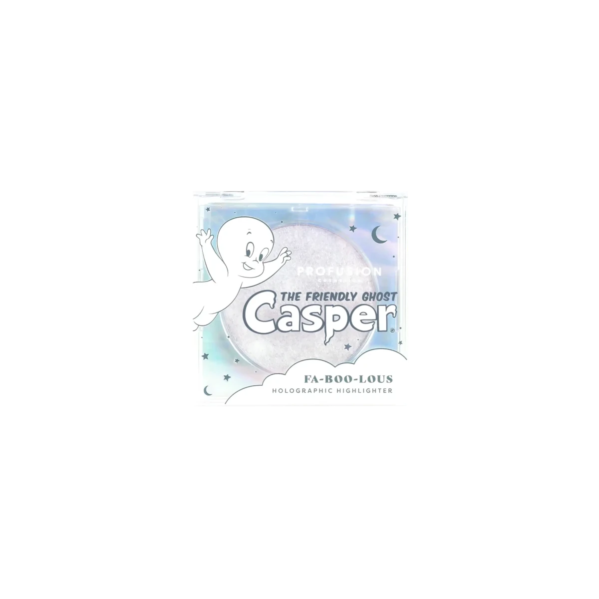 Shop Profusion Cosmetics Profusion Cosmetics Casper the Friendly Ghost Holographic Highlighter Makeup Brushes for women – premium loungewear and festival fashion at Spoiled Brat