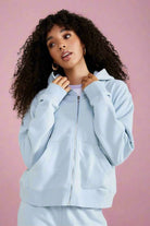 Shop Samii Ryan Samii Ryan Baby Zip Up Hoodie Hoodie for women – premium loungewear and festival fashion at Spoiled Brat