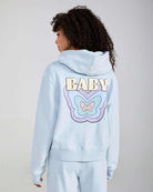 Samii Ryan Baby Zip Up Hoodie Hoodie by Samii Ryan as seen on celebrities
