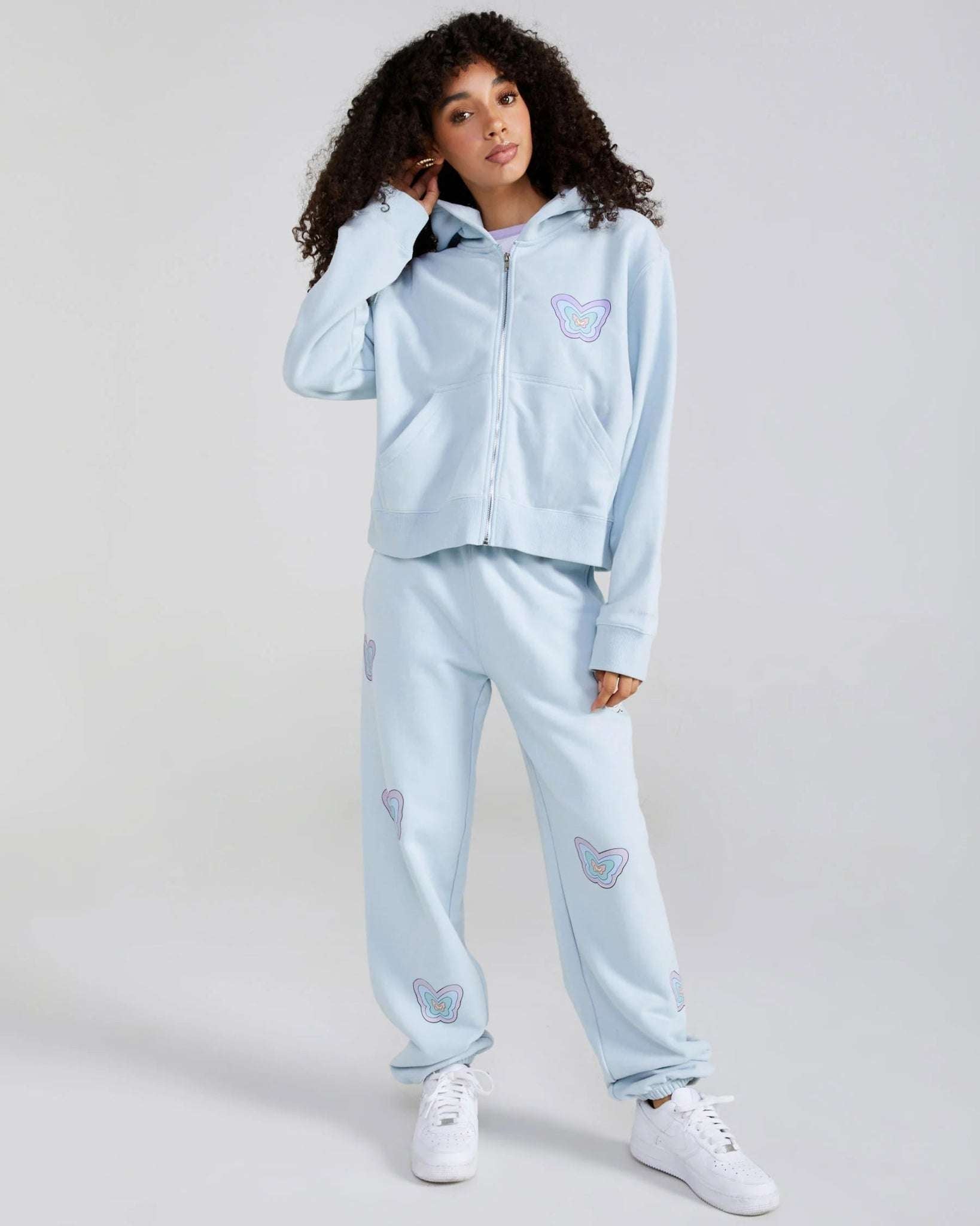 Shop Samii Ryan Samii Ryan Baby Zip Up Hoodie Hoodie for women – premium loungewear and festival fashion at Spoiled Brat