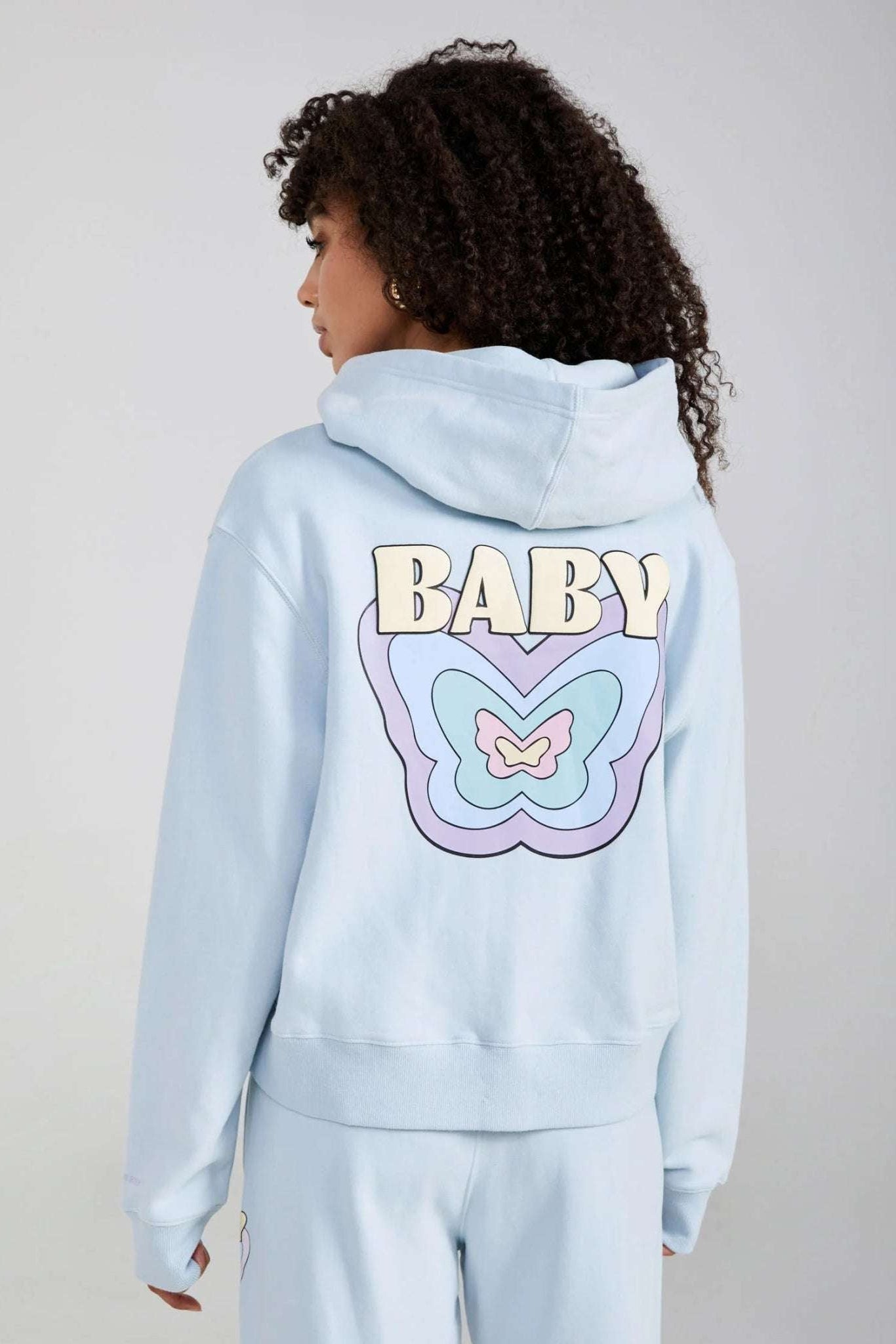Shop Samii Ryan Samii Ryan Baby Zip Up Hoodie Hoodie for women – premium loungewear and festival fashion at Spoiled Brat