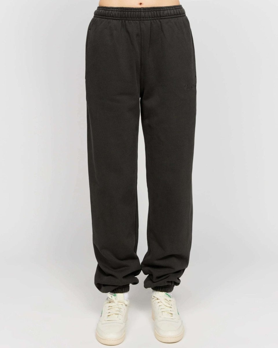 Shop Samii Ryan Samii Ryan Black Stone Wash Sweatpants Jogger Bottoms for women – premium loungewear and festival fashion at Spoiled Brat