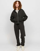 Shop Samii Ryan Samii Ryan Black Stone Wash Sweatpants Jogger Bottoms for women – premium loungewear and festival fashion at Spoiled Brat