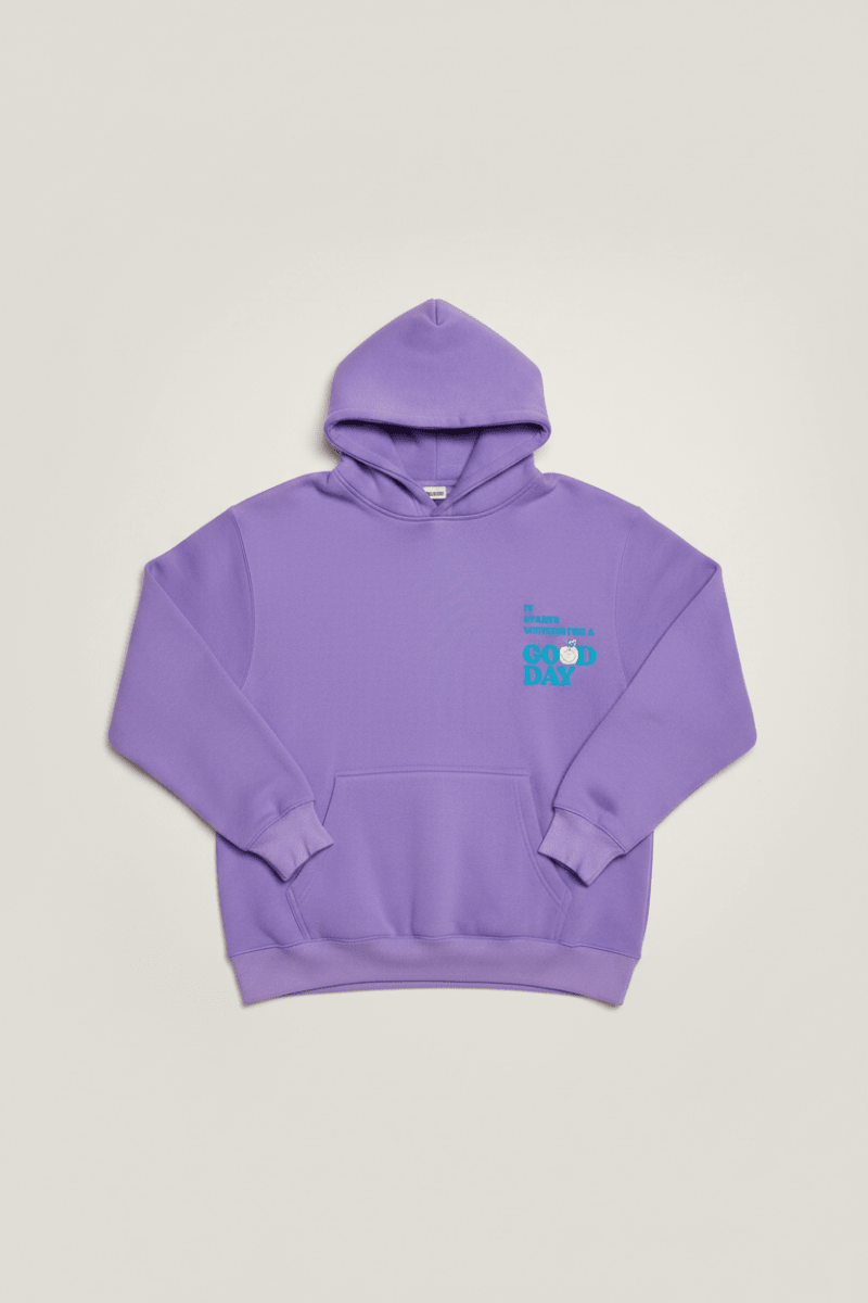 Shop Samii Ryan Samii Ryan Good Day Smileyworld Hoodie Hoodie for women – premium loungewear and festival fashion at Spoiled Brat