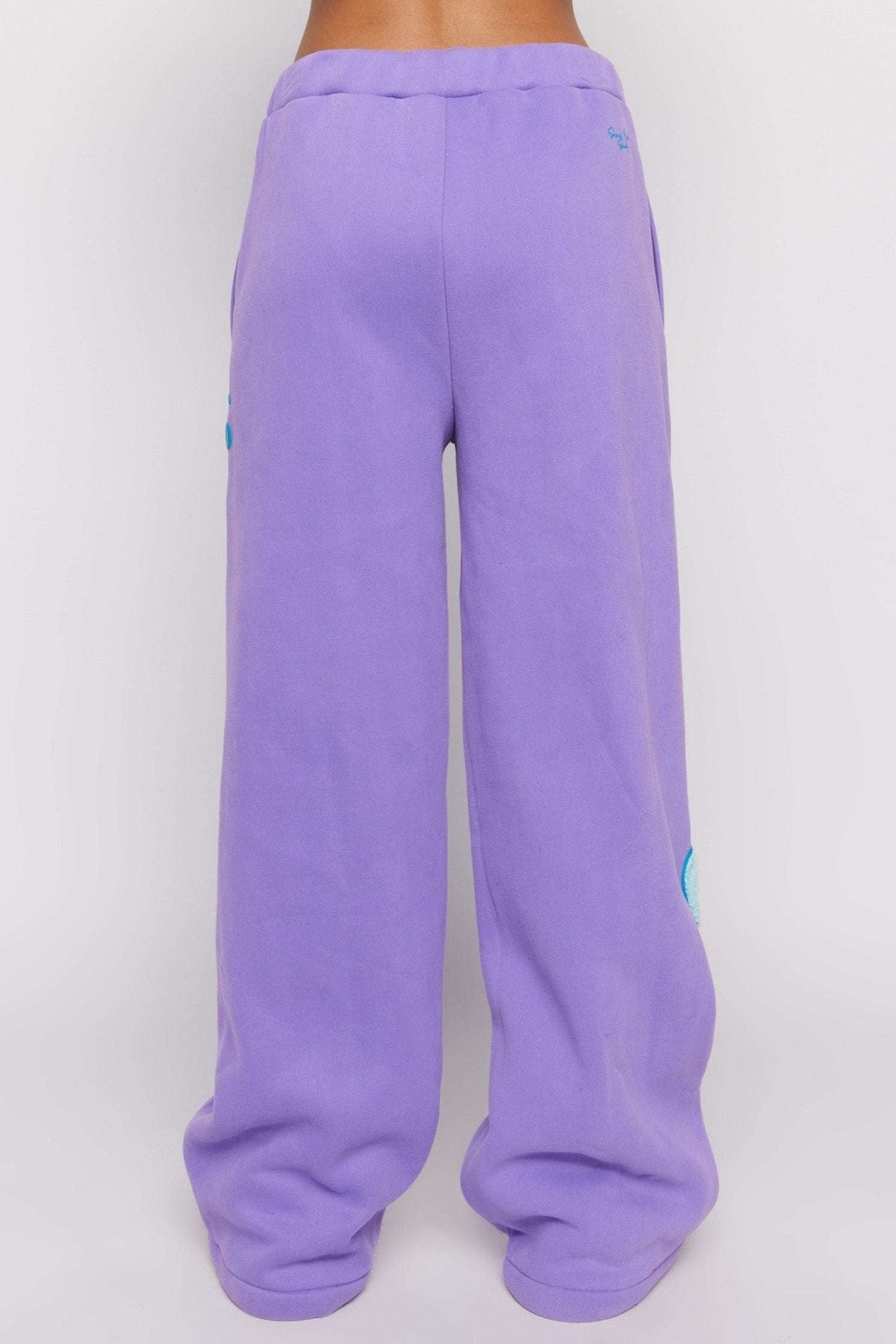 Shop Samii Ryan Samii Ryan Good Day SmileyWorld Sweatpants Sweatpants for women – premium loungewear and festival fashion at Spoiled Brat