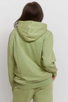 Shop Samii Ryan Samii Ryan Olive Hoodie Hooded Sweatshirt for women – premium loungewear and festival fashion at Spoiled Brat