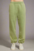 Shop Samii Ryan Samii Ryan Olive Sweatpants Jogger Bottoms for women – premium loungewear and festival fashion at Spoiled Brat