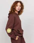 Shop Samii Ryan Samii Ryan Smiley® Oversized Hoodie Hooded Sweatshirt for women – premium loungewear and festival fashion at Spoiled Brat