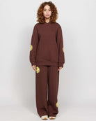 Shop Samii Ryan Samii Ryan Smiley® Oversized Hoodie Hooded Sweatshirt for women – premium loungewear and festival fashion at Spoiled Brat