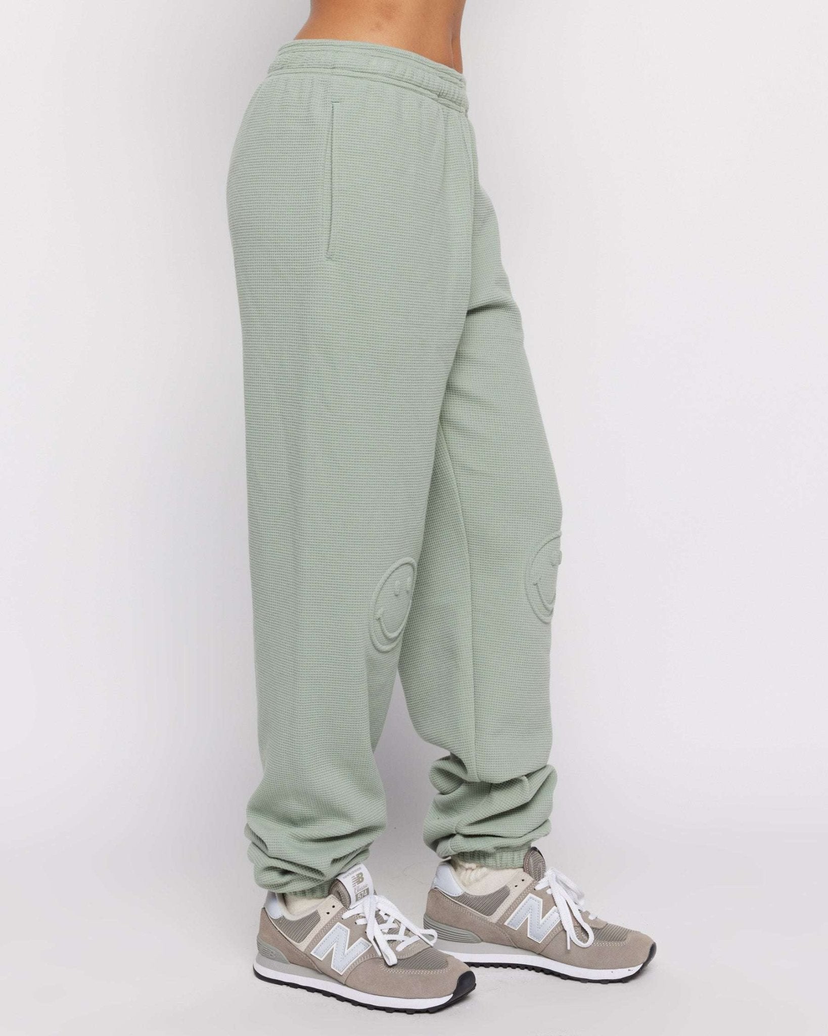 Shop Samii Ryan Samii Ryan Smiley® Thermal Pants Sweatpants for women – premium loungewear and festival fashion at Spoiled Brat