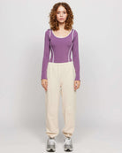 Shop Samii Ryan Samii Ryan The Royals Ribbed Bodysuit Bodysuit for women – premium loungewear and festival fashion at Spoiled Brat