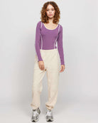 Shop Samii Ryan Samii Ryan The Royals Ribbed Bodysuit Bodysuit for women – premium loungewear and festival fashion at Spoiled Brat