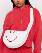 Shop Samii Ryan Samii Ryan x Smiley® Nylon Crossbody Bag Cross Body Bag for women – premium loungewear and festival fashion at Spoiled Brat