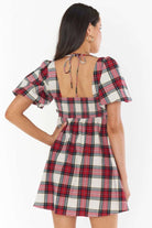 Shop Show Me Your Mumu Show Me Your Mumu Smitten Tartan Babydoll Dress Party Dress for women – premium loungewear and festival fashion at Spoiled Brat