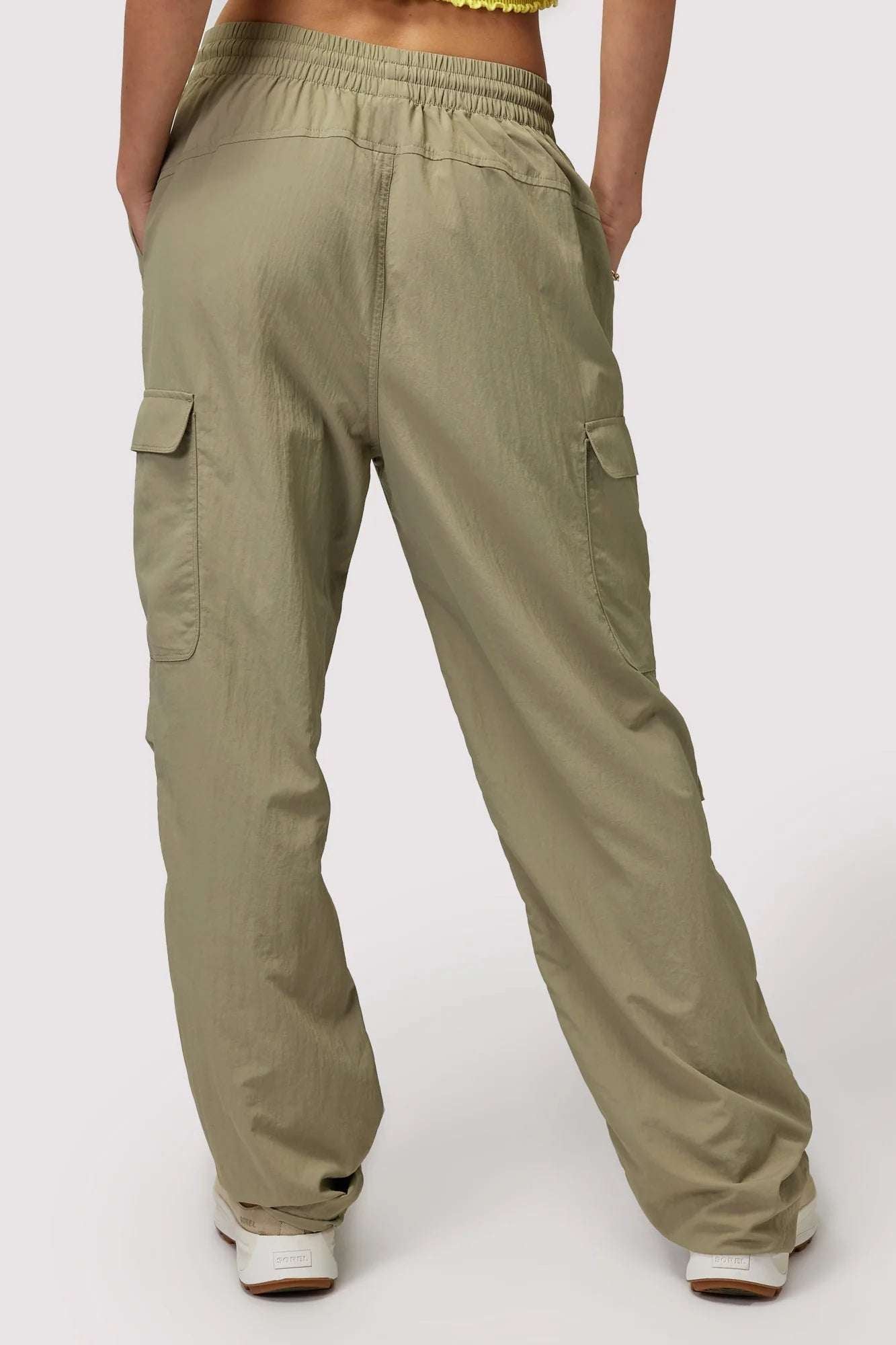 Spiritual Gangster Journey Cargo Pants in Dark Matcha - Spoiled Brat