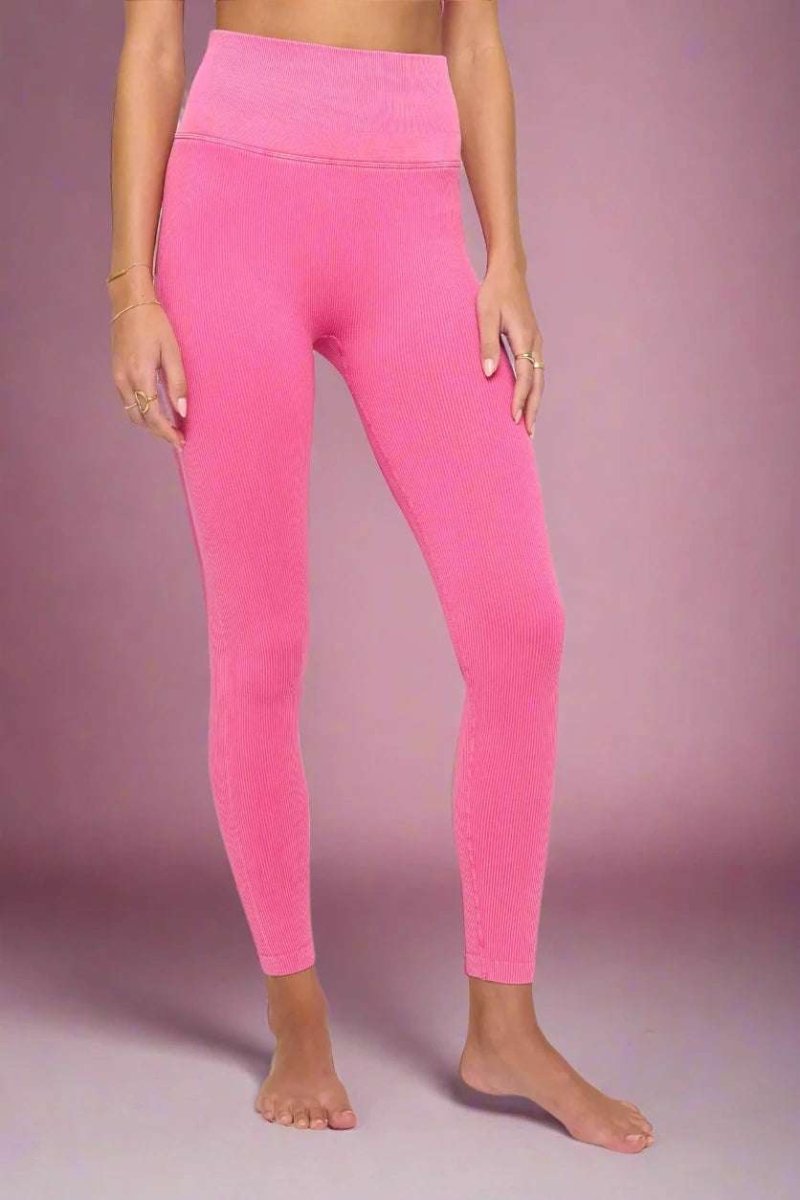 Shop Spiritual Gangster Spiritual Gangster Love Sculpt Seamless 7/8 Legging Leggings for women – premium loungewear and festival fashion at Spoiled Brat