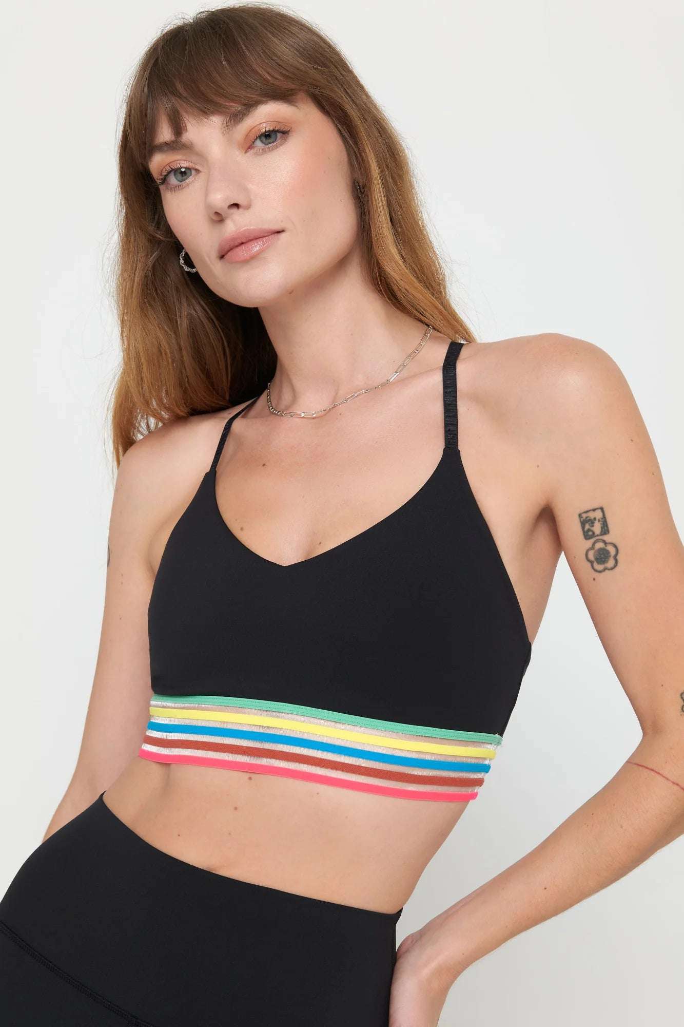 Spiritual Gangster Nicole Sports Bra by Spiritual Gangster – Sports Bra – Black | Spoiled Brat UK