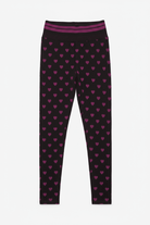 Shop Spiritual Gangster Spiritual Gangster Rosaline Love Sculpt Jacquard Seamless Leggings Leggings for women – premium loungewear and festival fashion at Spoiled Brat