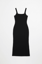 Shop Spiritual Gangster Spiritual Gangster Valerie Black Twist Back Midi Dress Maxi Dress for women – premium loungewear and festival fashion at Spoiled Brat