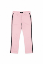 Shop Sundry Sundry Glitter Stripe Roll Up Chino Trousers Trousers for women – premium loungewear and festival fashion at Spoiled Brat
